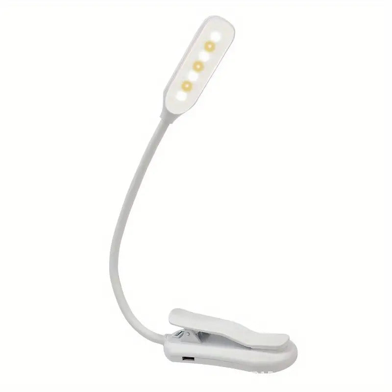 Rechargeable Book Reading Light Lamp, Color White, LED Book Light For Reading In Bed, 3 color temperatures