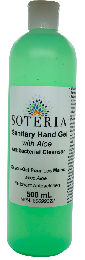 SOTERIA Sanitary Hand Gel 70% Alcohol (Various Sizes)