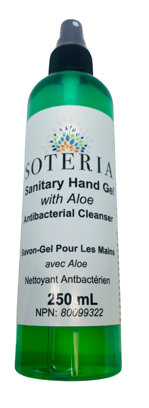 SOTERIA 70% Alcohol Hand Sanitizer SPRAY with Aloe 250mL