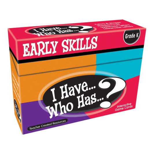I Have, Who Has- Early Skills Game