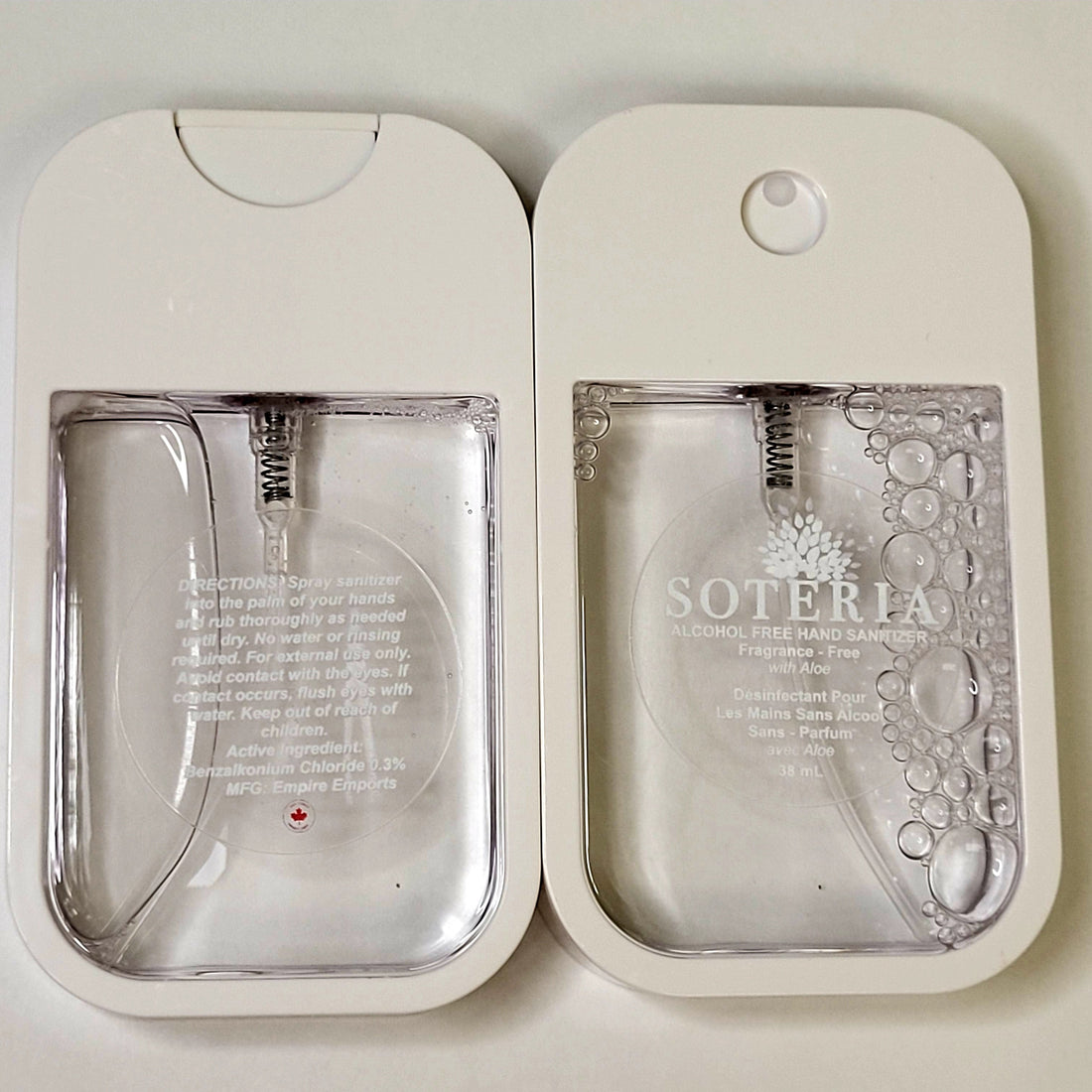 Soteria Alcohol-free hand sanitizer
