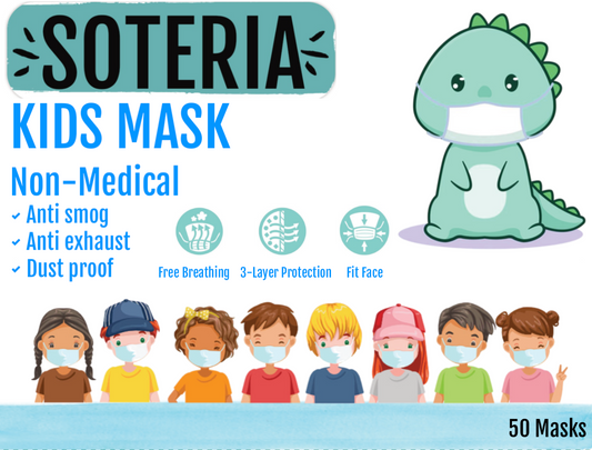 Soteria Disposable Kids Facemask 50/Box