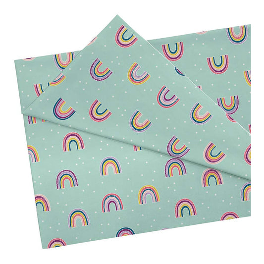 Oh Happy Day Rainbows Creative Class Fabric