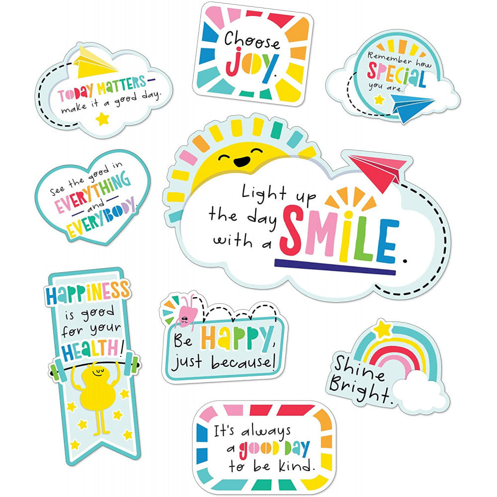 Happy Place Motivational Mini Bulletin Board Set