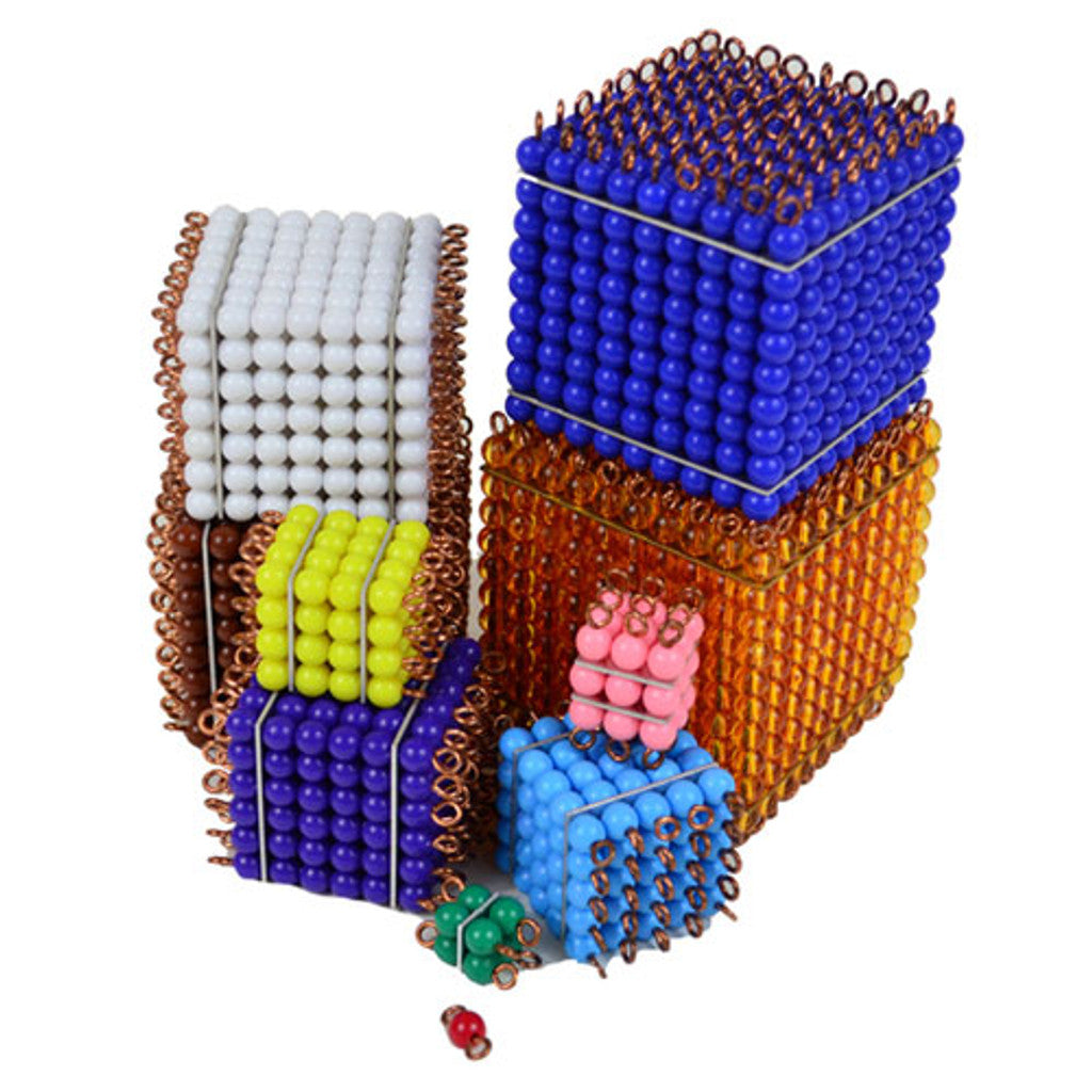 Decanomial Bead Cubes