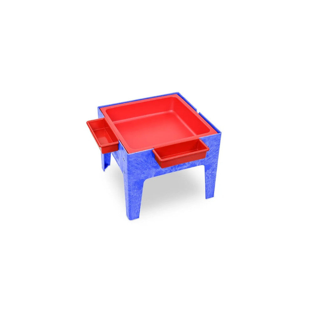 Toddler Mite with Red Tub, Blue Frame (no drain)