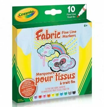 Crayola Fabric Markers – EMPIRE EMPORTS INC.