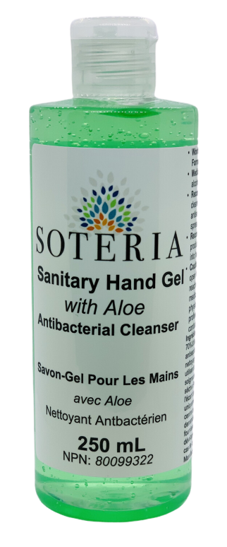 SOTERIA Sanitary Hand Gel 70% Alcohol (Various Sizes)