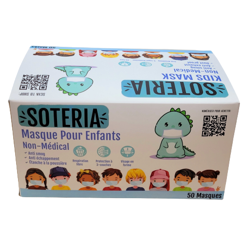 Soteria Disposable Kids Facemask 50/Box