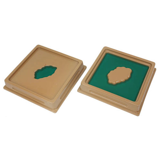 Land & Water Form Trays (Set of 10)
