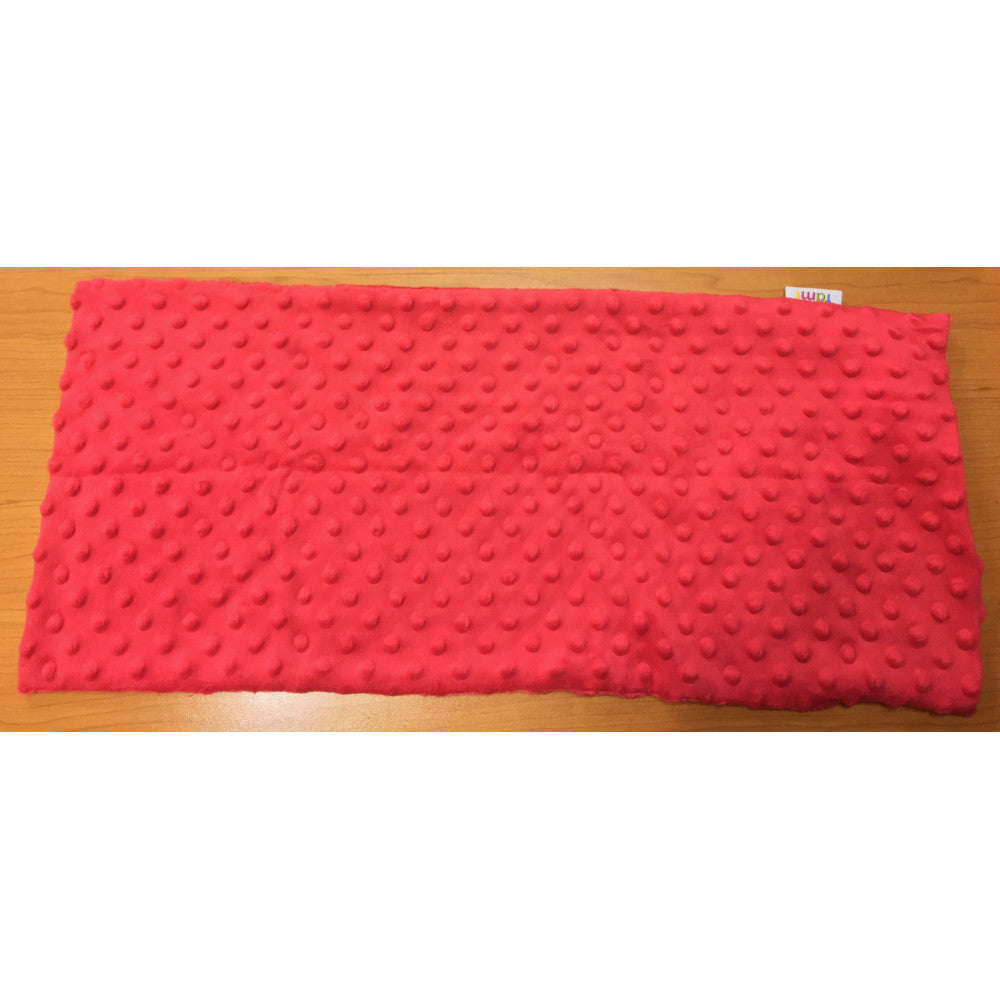 Large Lap Pad Cover- Red Velour