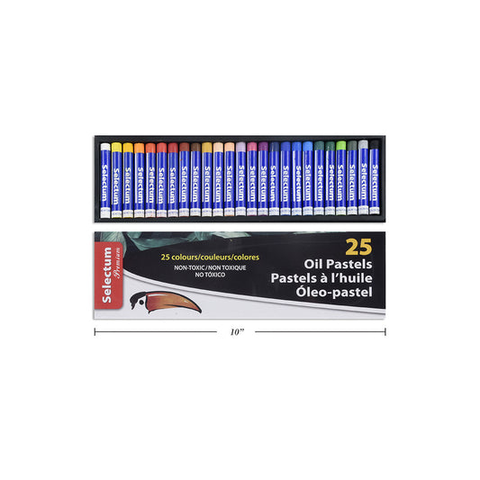 Oil Pastels- Assorted Colours (Pack of 25)