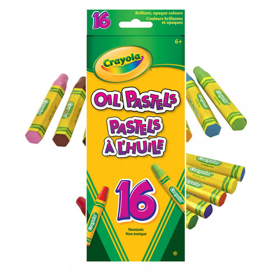Oil Pastels, Set Of 16