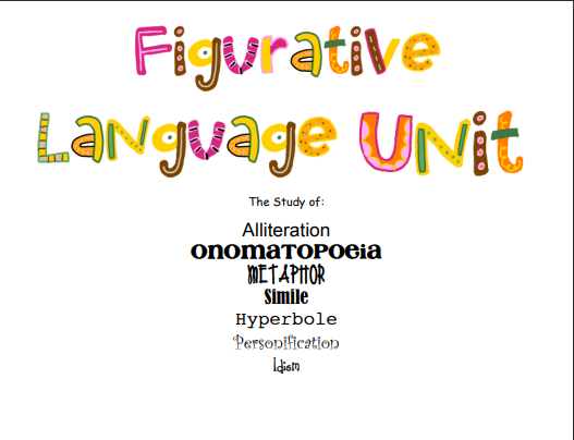 The Study of Figurative Language