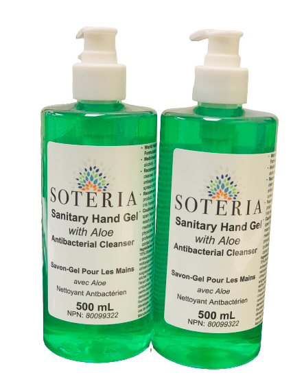 Soteria Hand Sanitizer for Sensitive Skin Pump Bottle- Watermelon Scented (Various Sizes)